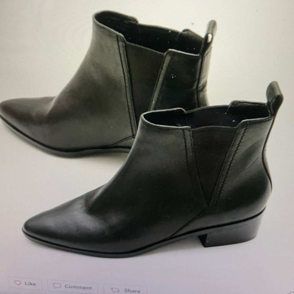 Cole Haan Black Ankle Boots